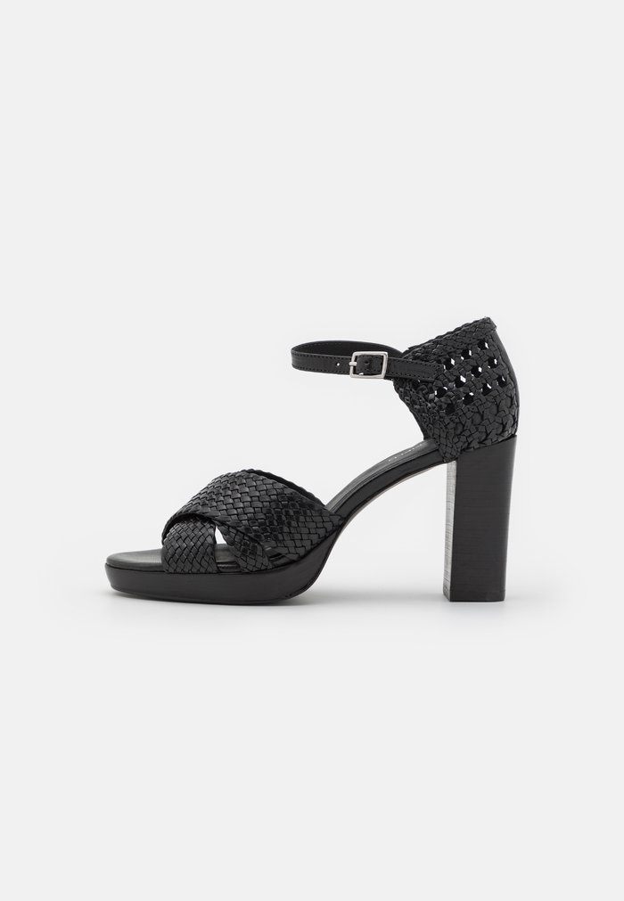 Sandales Anna Field High Noir Femme | QFY-2592734